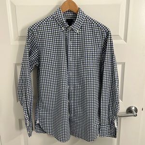 J. Crew Men’s Long Sleeve Button Down Gingham Shirt